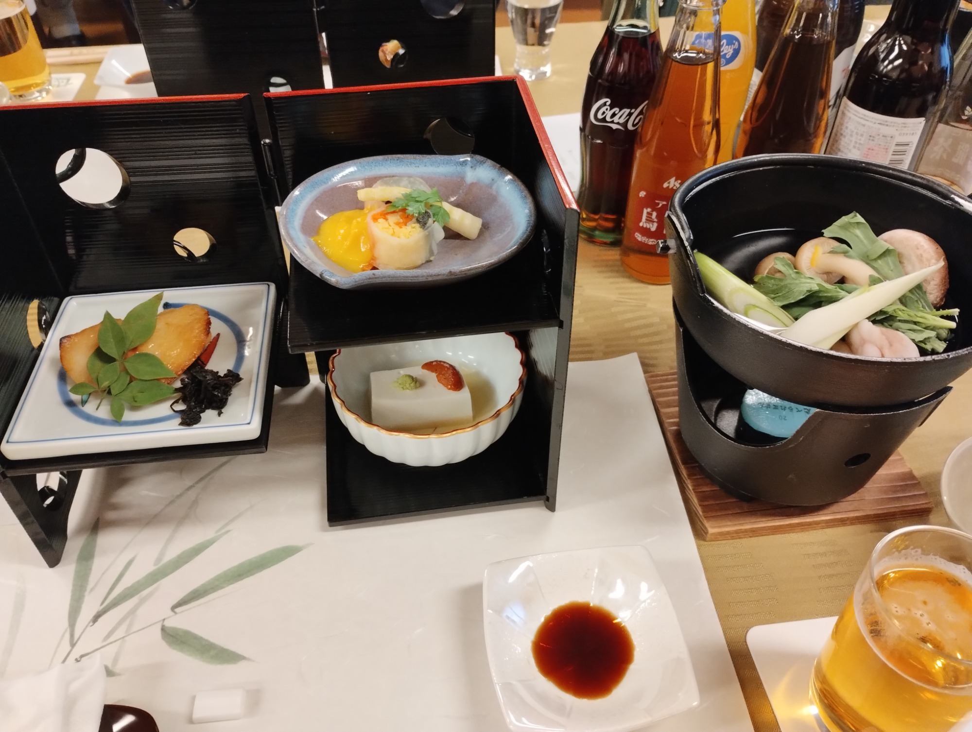 新年会の食事写真